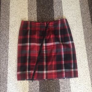 Eleven Paris plaid mini